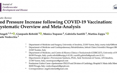 “Aumento della pressione sanguigna dopo la vaccinazione COVID-19: una panoramica sistematica e una meta-analisi”