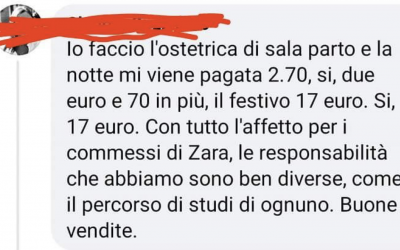 STIPENDI BASSI. COMMESSI DI ZARA SCIOPERANO