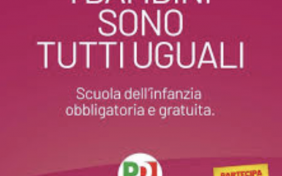 PD: “I BAMBINI SONO TUTTI UGUALI”